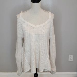 Free people Cold shoulder sweater